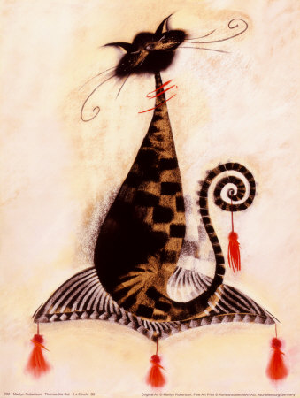 Thomas the Cat Print Thomas the Cat Print