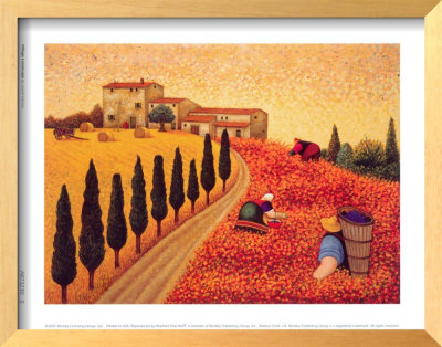 Village Landscape Framed Print Village Landscape Framed Print