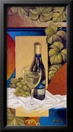 White Wine Framed Print White Wine Framed Print