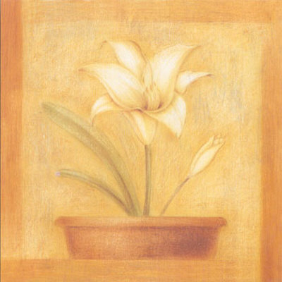 Refined Flower II Print Refined Flower II Print