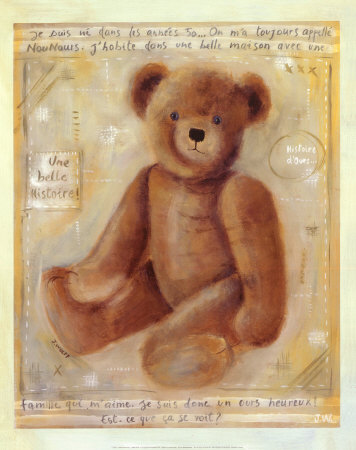 Grand Nounours Print Grand Nounours Print