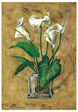 Flores Blancas II Print Flores Blancas II Print