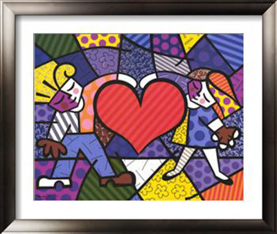 Heart Kids Framed Print Heart Kids Framed Print