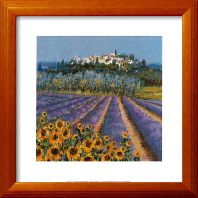 Hill Town, Provence Framed Print Hill Town, Provence Framed Print
