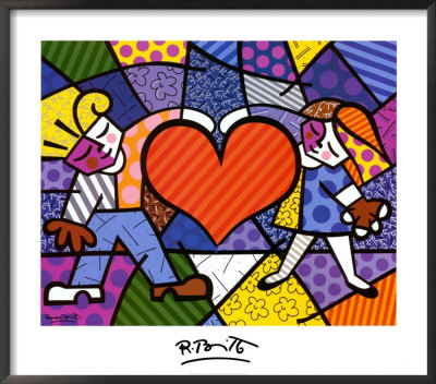 Heart Kids Framed Print Heart Kids Framed Print