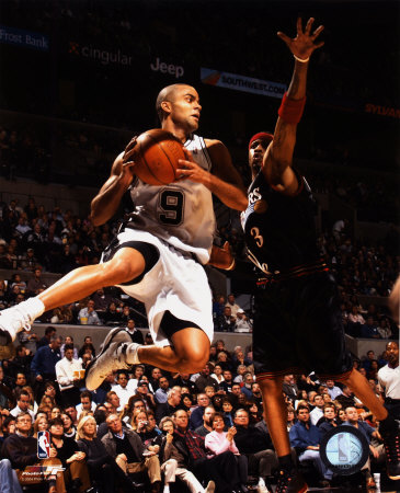 Tony Parker - '04 / '05 Action Photograph Tony Parker - '04 / '05 Action Photograph