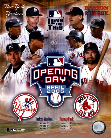 red sox yankees. YANKEES / RED SOX `05 Opening