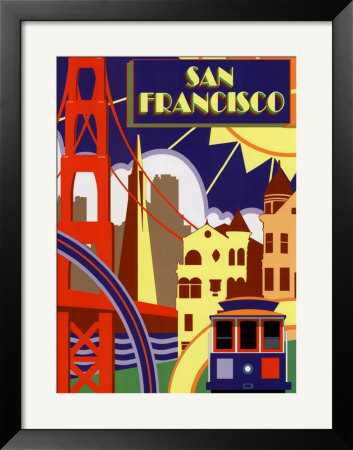 San Francisco Framed Print San Francisco Framed Print