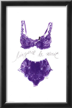 Lingerie de Nuit Framed Print Lingerie de Nuit Framed Print