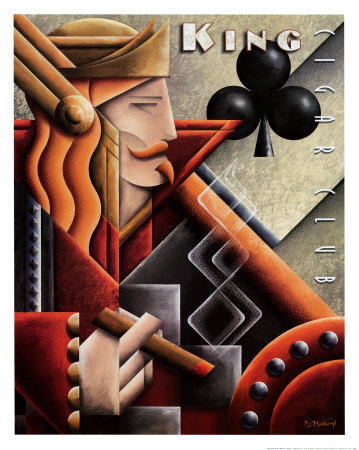 King Cigar Club Print King Cigar Club Print