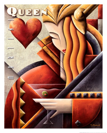 Martini Queen Print Martini Queen Print