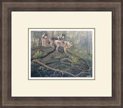 Wolves Framed Print Wolves Framed Print