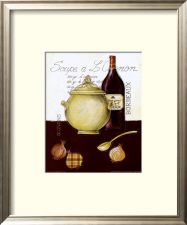 Soupe a L'oignon Framed Print Soupe a L'oignon Framed Print