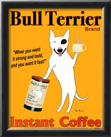 Bull Terrier Brand Framed Print Bull Terrier Brand Framed Print