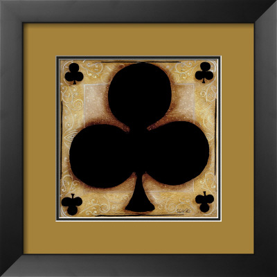 Clubs Framed Print Clubs Framed Print