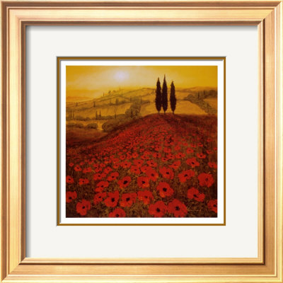 Poppy Field Framed Print Poppy Field Framed Print
