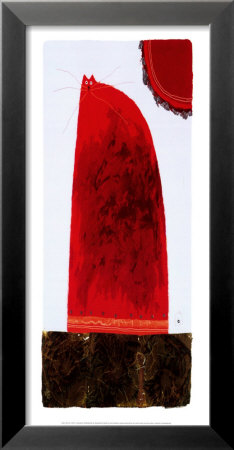 Red Cat Framed Print Red Cat Framed Print