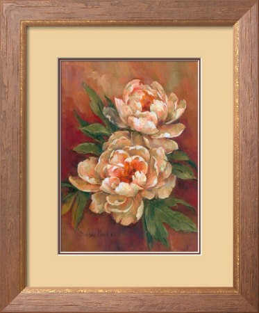 White Peonies I Framed Print White Peonies I Framed Print