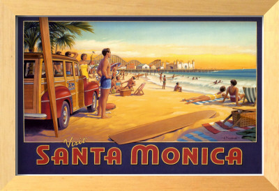 Mini "Santa Monica" Framed Print Mini "Santa Monica" Framed Print