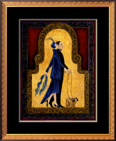 Elegant In Blue Framed Print Elegant In Blue Framed Print