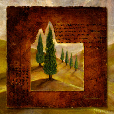 Warm Cypress I Print Warm Cypress I Print