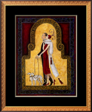 Elegant In Red Framed Print Elegant In Red Framed Print