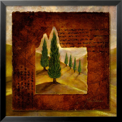 Warm Cypress I Framed Print Warm Cypress I Framed Print