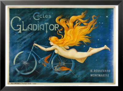Cycles Gladiator Framed Print Cycles Gladiator Framed Print