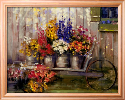 Wheelbarrow Framed Print Wheelbarrow Framed Print