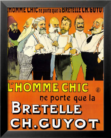 L'Homme Chic Framed Print L'Homme Chic Framed Print