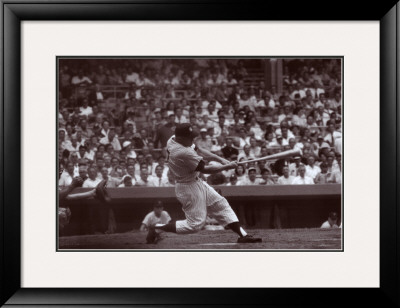 Mickey Mantle, 1956 Framed Print Mickey Mantle, 1956 Framed Print