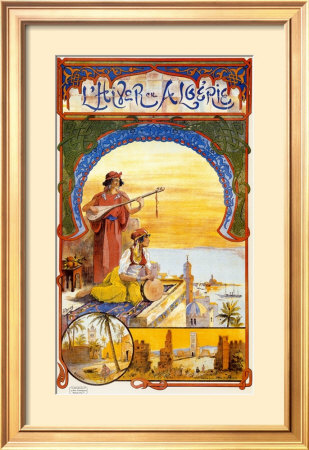 L'Hiver En Algerie Framed Print L'Hiver En Algerie Framed Print