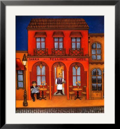 Fellini's Framed Print Fellini's Framed Print