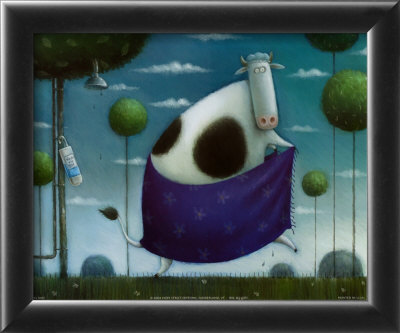 Wash and Moo Framed Print Wash and Moo Framed Print