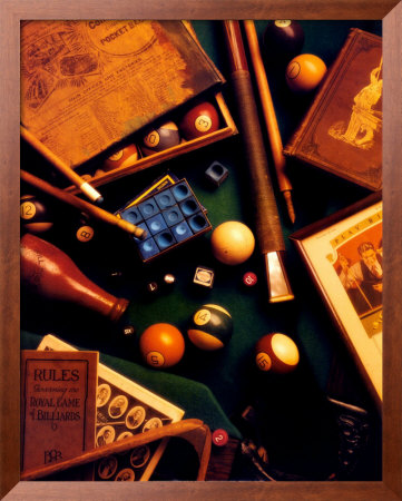Billiards Framed Print Billiards Framed Print
