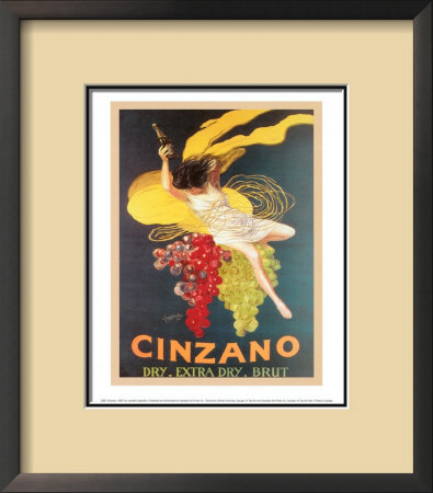 Cinzano 1920 Framed Print Cinzano 1920 Framed Print