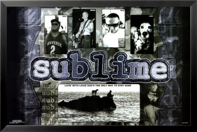 Sublime Framed Poster Sublime Framed Poster