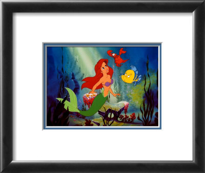 Ariel, Listen to Me Framed Print