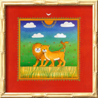 Lions Framed Print Lions Framed Print