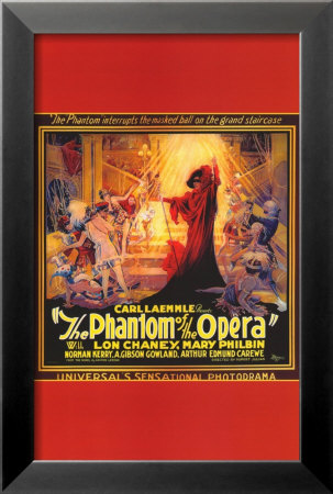 The Phantom of the Opera Framed Print The Phantom of the Opera Framed Print