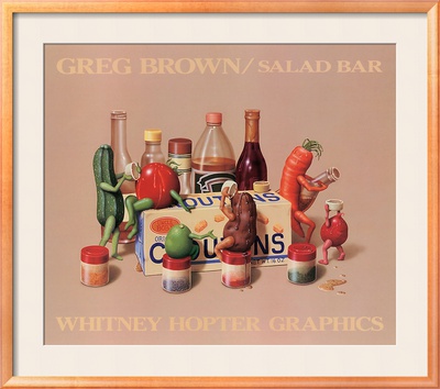 Salad Bar Framed Print Salad Bar Framed Print