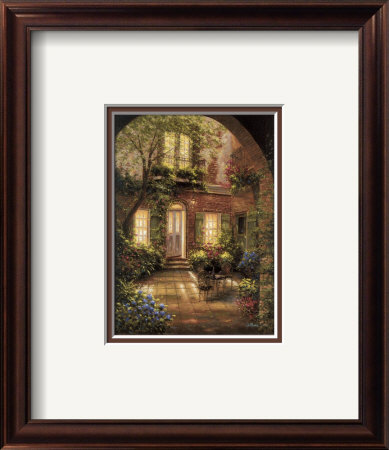 Spring Courtyard I Framed Print Spring Courtyard I Framed Print