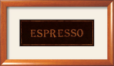 Espresso Framed Print Espresso Framed Print