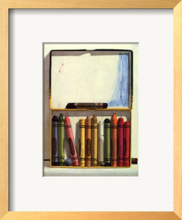 Crayon Box II Framed Print Crayon Box II Framed Print