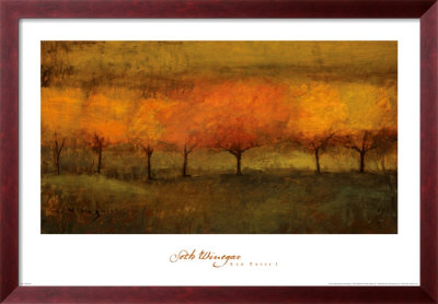 Red Trees I Framed Print Red Trees I Framed Print