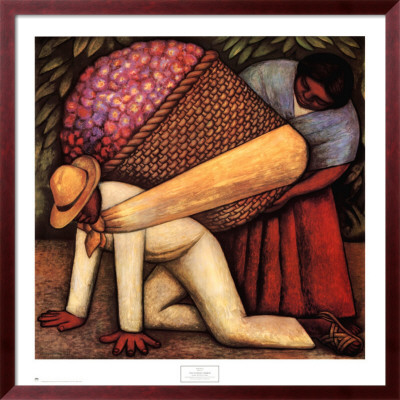 The Flower Carrier Framed Print The Flower Carrier Framed Print