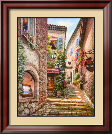 Gallery Steps Framed Print Gallery Steps Framed Print