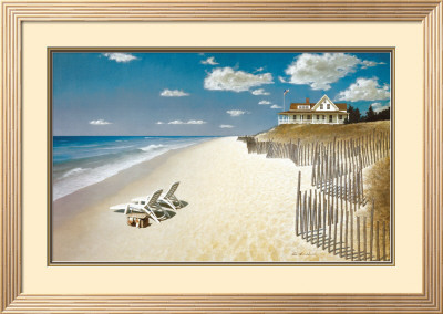 Beach House View Framed Print Beach House View Framed Print