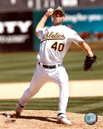 Rich Harden - 2005 Pitching Action Photograph Rich Harden - 2005 Pitching Action Photograph