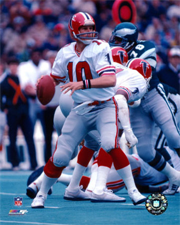 Steve Bartkowski - Dropping Back Photograph Steve Bartkowski - Dropping Back Photograph